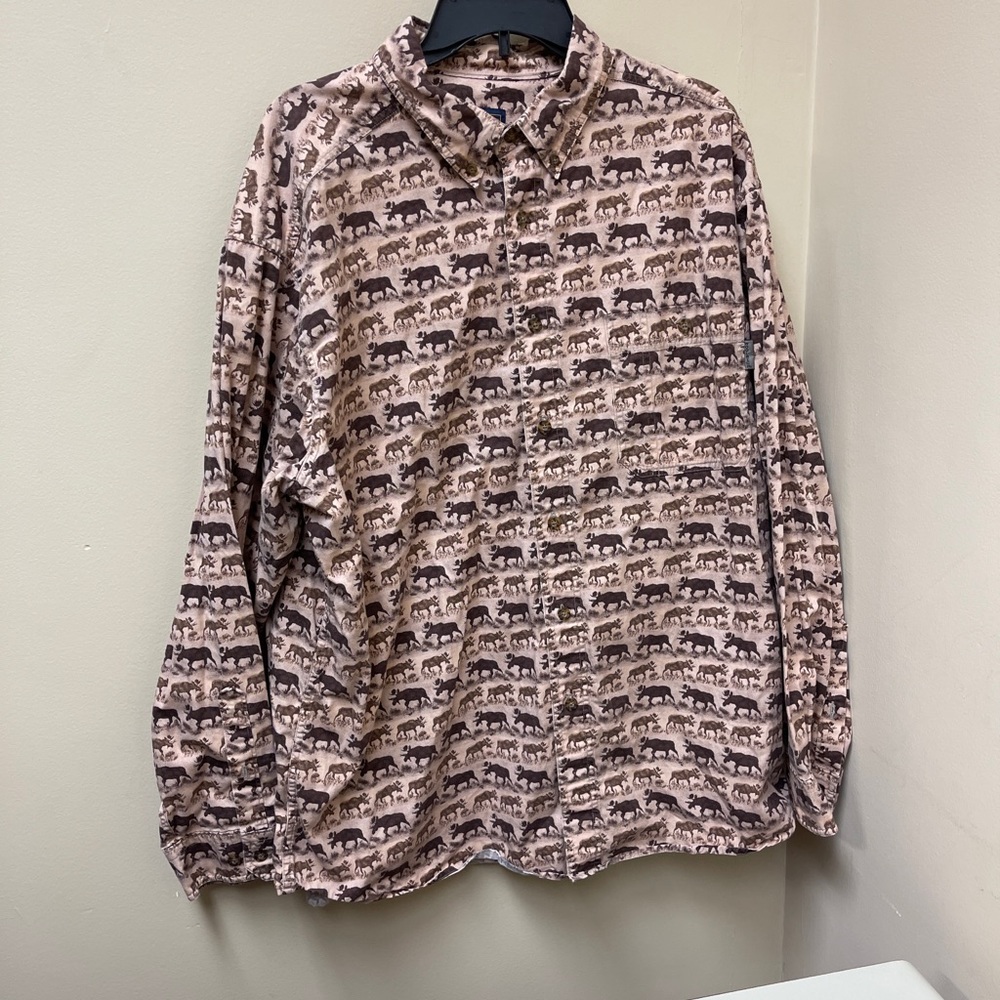 Wool rich bison moose